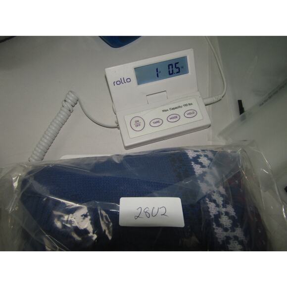 Croft & Barrow Sweater XL Blue Fair Isle Knit Cotton Blend Crew Neck Winter - Picture 7 of 7